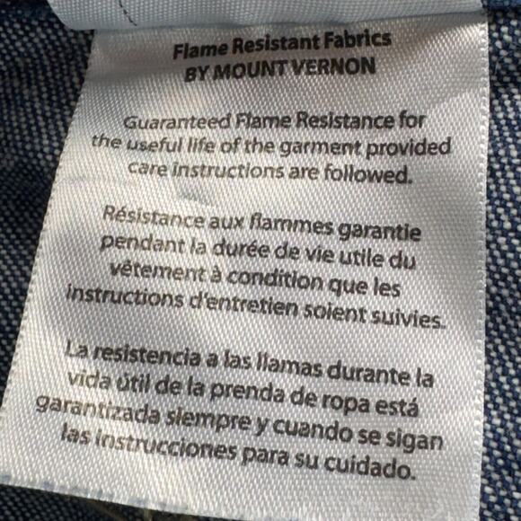 Carhartt Carpenter Jeans Men 36x32 NFPA 2112 Flame Resistant Workwear Cotton - Picture 12 of 16